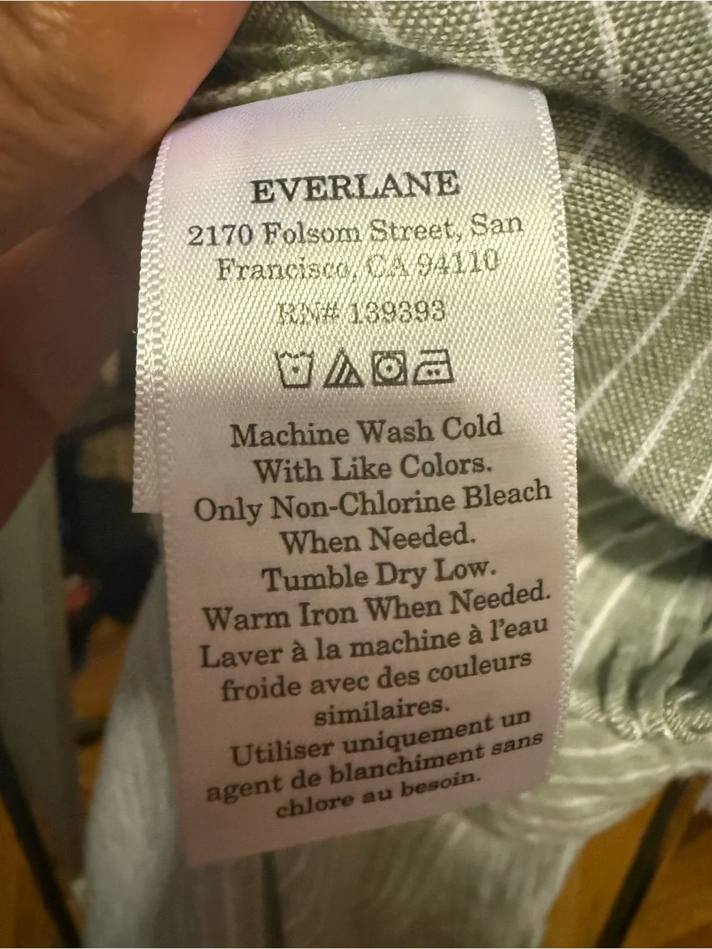EVERLANE- WOMEN’S EASY 100% LINEN PANTS-XXL